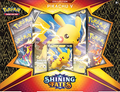 Pokemon TCG: Shining Fates Collection Pikachu V Box