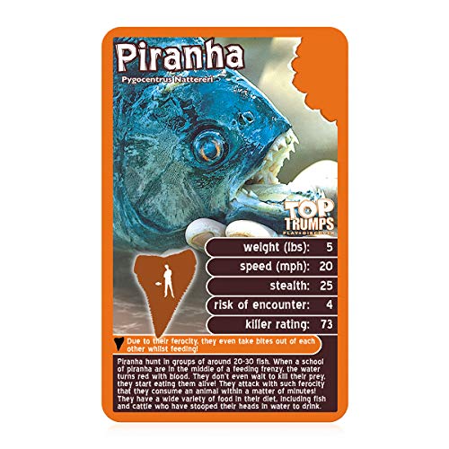 Predators Top Trumps Card Game