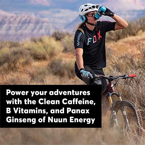 Nuun Energy: Caffeine, B Vitamins, Ginseng, Electrolyte Drink Tablets, Mixed Flavors, 10 Count (Pack of 4)