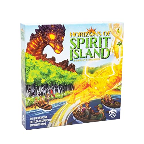 Greater Than Games Horizons of Spirit Island | Cooperative Strategy Board Game | 1-3 Players