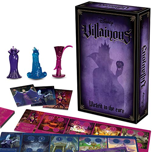 Ravensburger Disney Villainous: Wicked To The Core Strategy Board Game for Age 10 and Up - Stand-Alone and Expansion To The 2019 Toty Game of The Year Award Winner