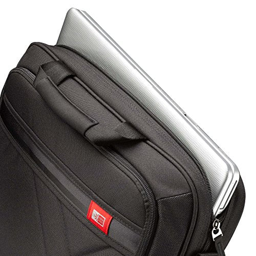 Case Logic 15-Inch Laptop and Tablet Briefcase, Black (DLC-115)