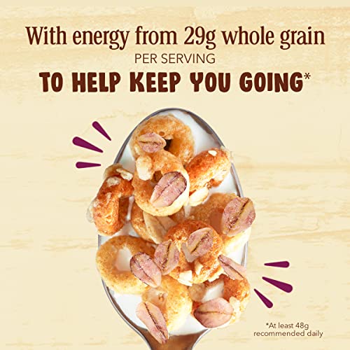 Cheerios Oat Crunch Berry Oat Breakfast Cereal, Family Size, 24 oz