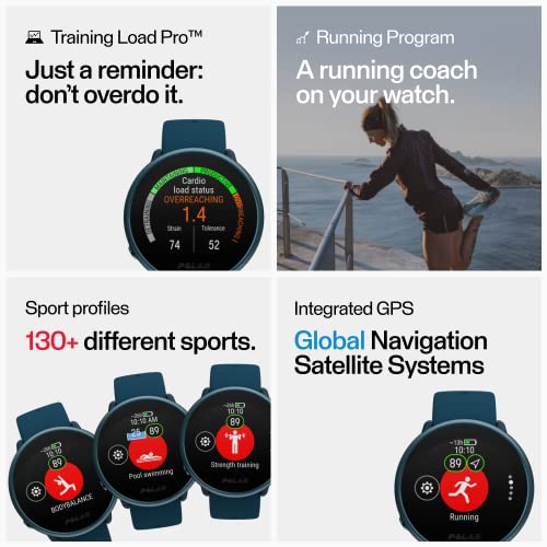 Polar Ignite 2 - Fitness Smartwatch with Integrated GPS - Wrist-Based Heart Monitor - Personalized Guidance for Workouts, Recovery and Sleep Tracking - Music Controls, Weather, Phone Notifications