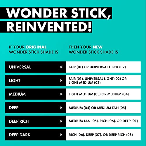 NYX PROFESSIONAL MAKEUP Wonder Stick, Face Shaping and Contouring Stick - Universal Light