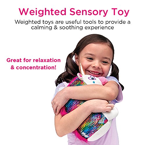 Creativity for Kids Sequin Pets Stuffed Animal - Sparkles The Unicorn Plush Toy