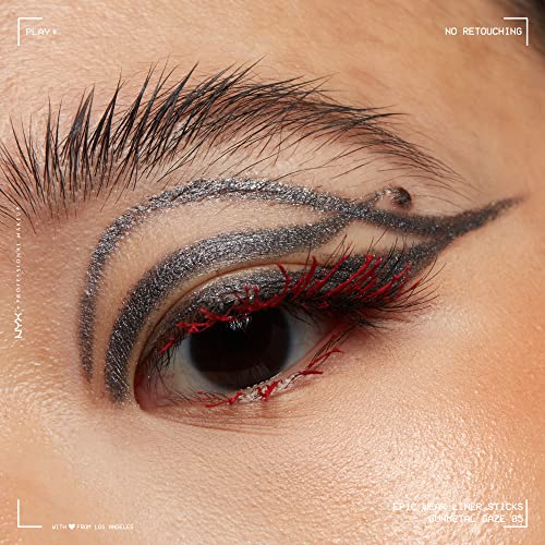 NYX PROFESSIONAL MAKEUP Epic Wear Liner Stick, Long-Lasting Eyeliner Pencil - Gunmetal Gaze