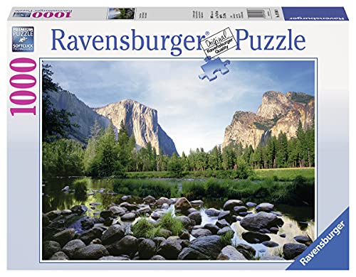 Ravensburger Yosemite Valley 1000 Piece Jigsaw Puzzle for Adults – Every Piece is Unique, Softclick Technology Means Pieces Fit Together Perfectly,Multicolor,Pack of 1