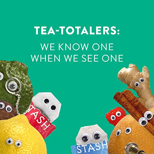 Stash Tea Double Bergamot Earl Grey Black Tea - Caffeinated, Non-GMO Project Verified Premium Tea with No Artificial Ingredients, 18 Count (Pack of 6) - 108 Bags Total