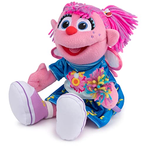 GUND Sesame Street Official Abby Cadabby Muppet Plush, Premium Plush Toy for Ages 1 and Up, Pink/Blue, 11”