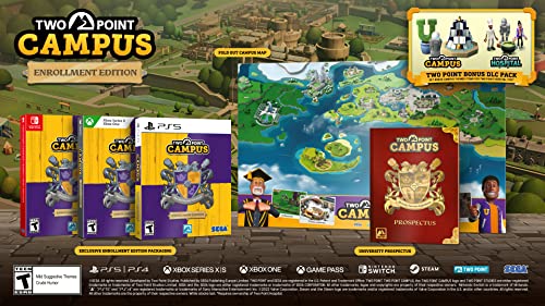Two Point Campus: Enrollment Launch Edition - PlayStation 5