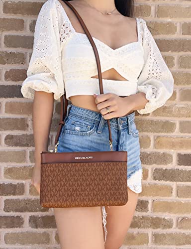 Michael Kors Maisie Large Pebbled Leather 3-in-1 Tote Bag Luggage MK Multi