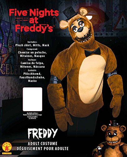Rubie's mens Five Nights at Freddy's Freddy Adult Sized Costume, As Shown, Standard US