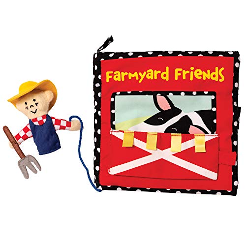Manhattan Toy Farmyard Friends Soft Activity Book