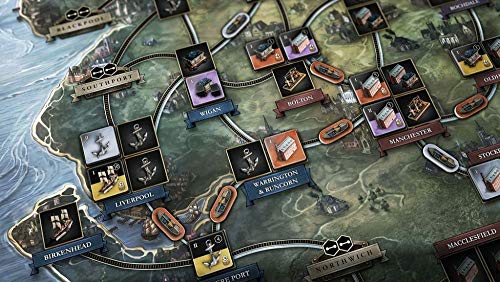 Roxley Games Brass: Lancashire Board Games