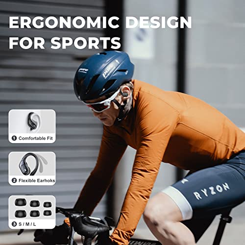 Wireless Earbuds,True Wireless Bluetooth 5.3 Earbuds,75H Playtime IPX7 Waterproof Headphones with LED Digital Display and CVC 8.0 Noise Cancelling Mic in-Ear Earphone for iPhone Android