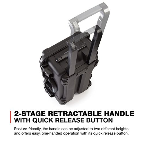 Nanuk 935 Waterproof Carry-On Hard Case with Wheels Empty - Black