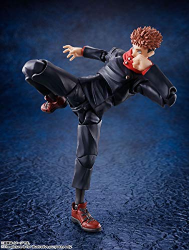 TAMASHII NATIONS Yuji Itadori Jujutsu Kaisen, Bandai Spirits S.H.Figuarts , Black