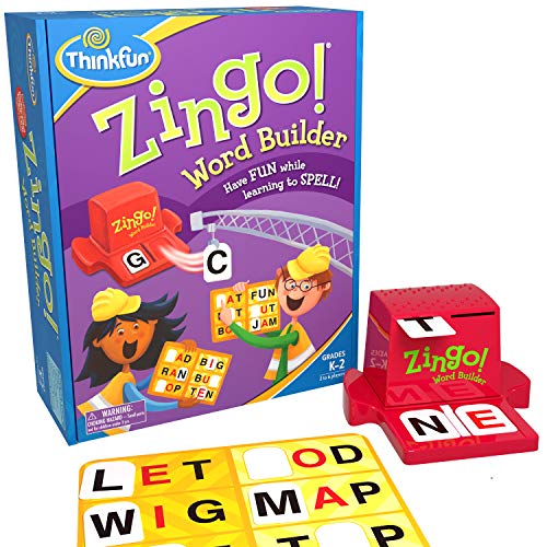 ThinkFun Zingo Word Builder Early Reading- Award Winning Game for Pre-Readers and Early Readers