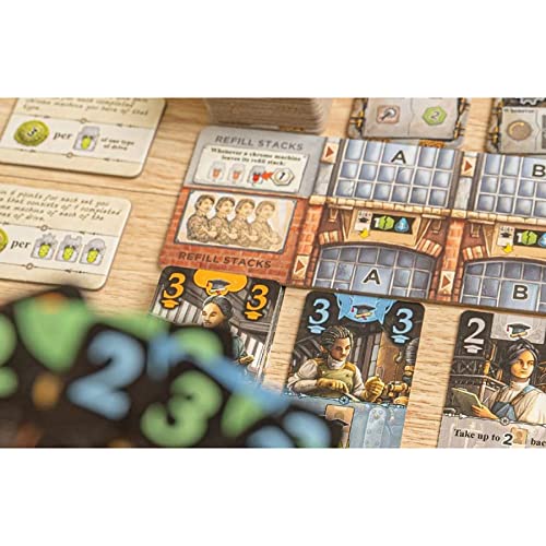 Capstone Games: Corrosion, Strategy Board Game, Medium-Heavy Euro with Ample Player Interaction, 1 to 4 Players, 60 to 120 Minute Play Time, Ages 12 and Up