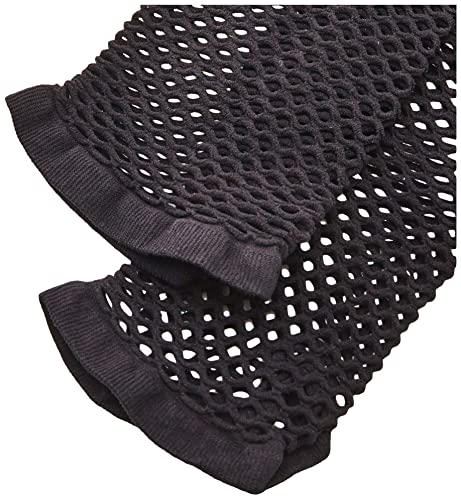Leg Avenue Women's OS Triangle Net Fingerless Gloves, Black, One Size