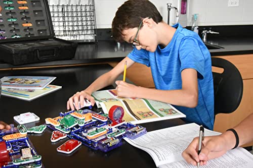 Snap Circuits Extreme SC-750 Electronics Exploration Kit Over 750 Projects Full Color Project Manual 80+ Snap Circuits Parts STEM Educational Toy For Kids 8+