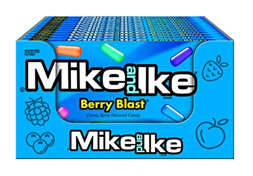 Mike and Ike Berry Blast Chewy Candy, 5 ounce Theater Box (Pack of 12)