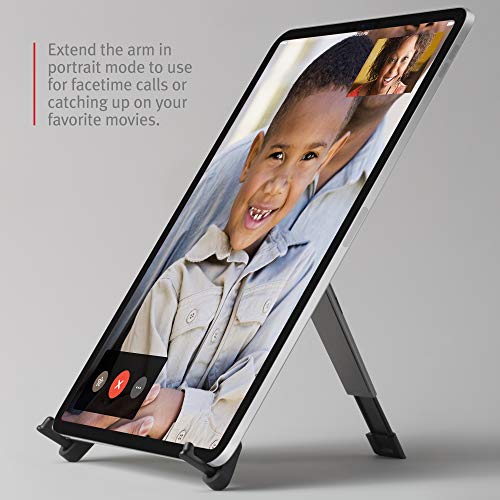 Twelve South Compass Pro for Tablets | Portable Display Stand with 3 Viewing/Typing Angles