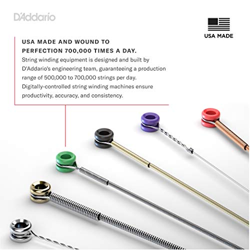 D'Addario Guitar Strings - Phosphor Bronze Acoustic Guitar Strings - EJ16-3D - Rich, Full Tonal Spectrum - For 6 String Guitars - Made in the USA - 12-53 Light, 3-Pack