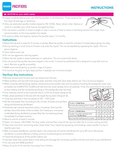 MAM Mini Air Pacifiers, MAM Sensitive Skin Pacifier 0-6 Months, Best Pacifier for Breastfed Babies, Baby Boy Pacifiers, 0-6 (Pack of 2)