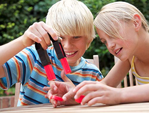4M Magnet Science Kit - 10 Magnetic Experiments and Games (over 25 pieces to Build and STEM Learn From) - Power the Racer with a Magnet, Levitate a Magnet, Magnetic Yacht and Fishing, Boys and Girls, Age 8+