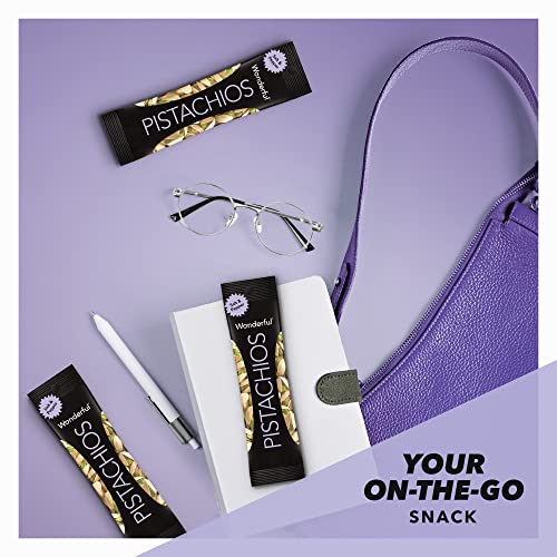 Wonderful Pistachios, In-Shell, Salt and Pepper Nuts, 1.25oz (Pack of 12)