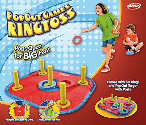 Diggin PopOut Ring Toss Kids Game, Multi, 194