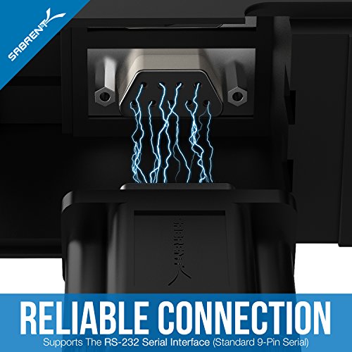 SABRENT USB 2.0 to Serial (9-Pin) DB-9 RS-232 Adapter Cable 6ft Cable [FTDI Chipset] (CB-FTDI)