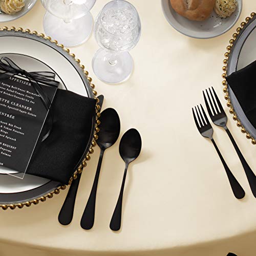 Gee Di Moda Rectangle Tablecloth | 90 x 132 Inch - Ivory Rectangular Table Cloth for 6 Foot Table in Washable Polyester | Great for Buffet Table, Parties, Holiday Dinner, Wedding and Baby Shower