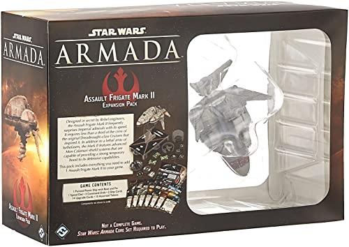 Fantasy Flight Games Star Wars Armada Assault Frigate Mark II EXPANSION PACK | Miniatures Battle Game | Strategy Game for Adults and Teens | Ages 14+ | 2 Players | Avg. Playtime 2 Hours