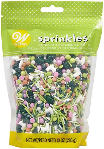 Wilton Cactus and Llama Sprinkles Mix, 10 oz.