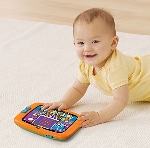VTech Light-Up Baby Touch Tablet, Orange