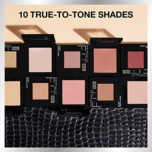 Maybelline Fit Me Blush, Lightweight, Smooth, Blendable, Long-lasting All-Day Face Enhancing Makeup Color, Buff, 1 Count