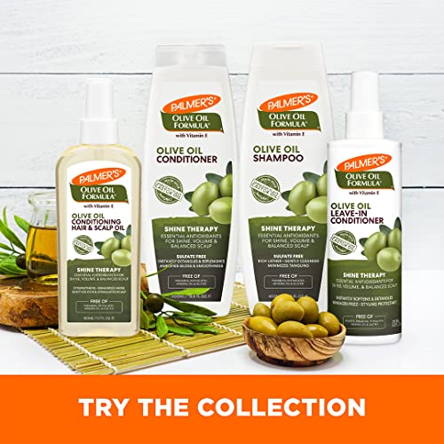 Palmers Olive Oil Formula Hair Conditioning and Scalp Oil Spray, Hydration and Shine Therapy for Dry or Damaged Hair, Promotes Scalp Health, 5.1 Oz (Pack of 2)