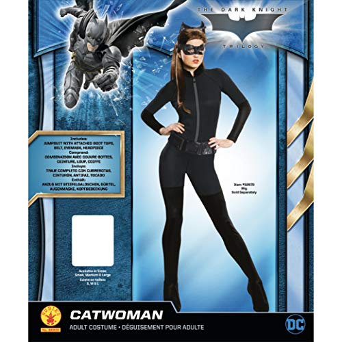 Rubie's womens Batman the Dark Knight Rises Catwoman Adult Sized Costumes, Black, Medium US