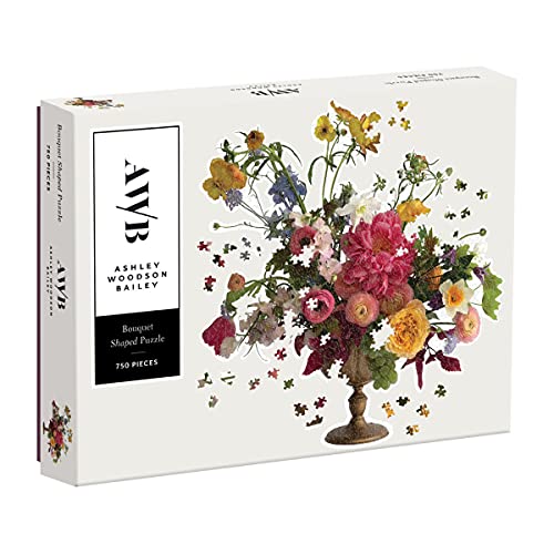 Galison Ashley Woodson Bailey 750 Piece Shaped Puzzle, Multicolor, (Model: 0735357471)