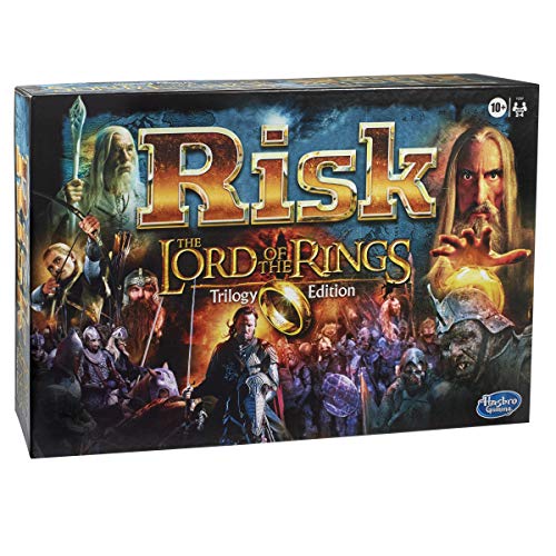 Risk: The Lord of The Rings Trilogy Edition Strategy Family Board Games, Ages 10 and Up, for 2-4 Players (Amazon Exclusive)
