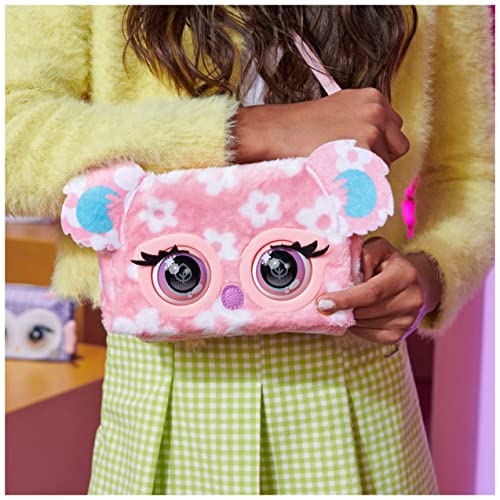Purse Pets, Print Perfect Bamboo Boo Koala, Interactive Pet Toy and Shoulder Bag with Over 30 Sounds and Reactions, Kids Toys for Girls Ages 5 and up