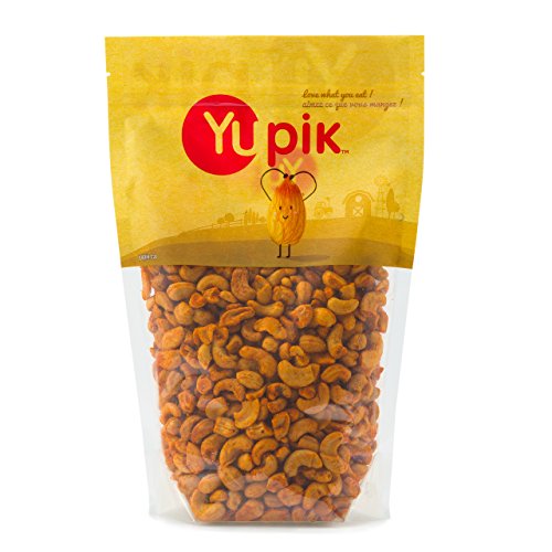 Yupik Nuts BBQ Cashews, 2.2 lb, Crunchy Snack