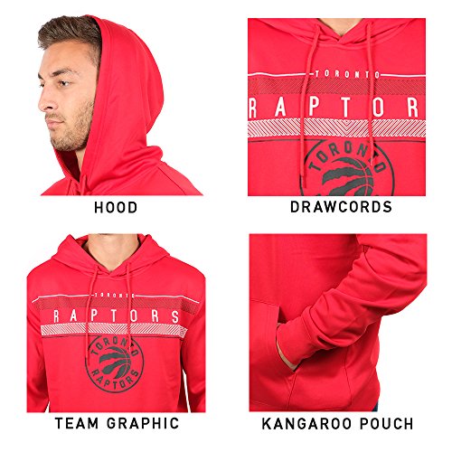 Ultra Game NBA Men's Fleece Midtown Pullover Sweatshirt