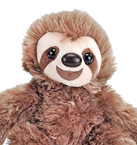 Wild Republic Sloth Plush, Stuffed Animal, Plush Toy, Gifts for Kids, Hug’Ems 7'