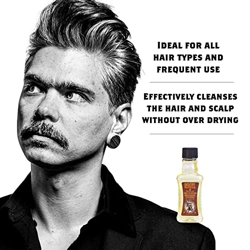 Reuzel Daily Shampoo, Cleanses Hair and Scalp, 11.83 oz