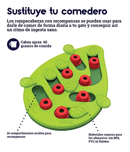 Petstages Nina Ottosson Buggin' Out Puzzle and Play - Interactive Cat Treat Puzzle