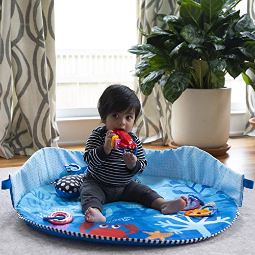 Baby Einstein Neptune Under The Sea Lights and Sounds Activity Gym and Play Mat, Ages Newborn+